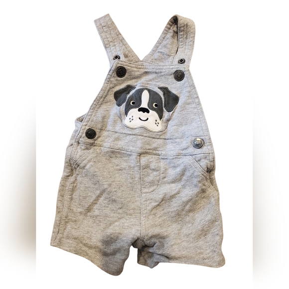 Carter's Other - Adorable Gray Puppy Overalls